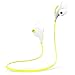SoundPEATS Bluetooth Earphones Wireless Sport Headphones Sweatproof for Running (Bluetooth 4.1, 6 Hours Play Time, Stereo, Secure Ear Hook with Cable Clips) - White&Yellow