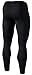 Tesla TM-YUP43-KLB_Medium Men's Emboss Pants Thermal Wintergear Compression Baselayer Sports Leggings YUP43