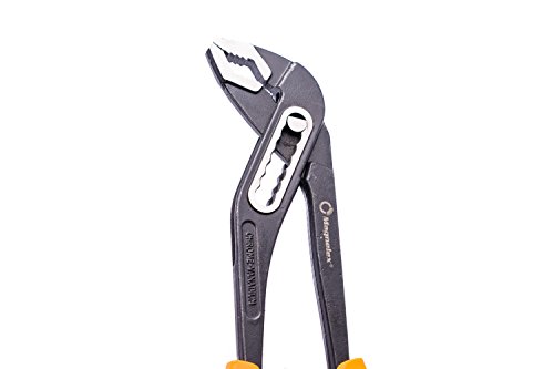 Magnelex 10 Inch Water Pump Pliers, Tongue-and-Groove Pliers Made of Tough Chrome Vanadium Heavy-Duty Steel. 250mm Size Hardened, Tempered for Excellent Performance, Durability, Corrosion Resistant