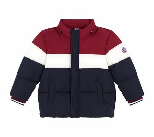 Petit Bateau Petit Bateau Chaqueta De Plumas Niño Sólido Colorblock, Smoking Multico, 10 Años
