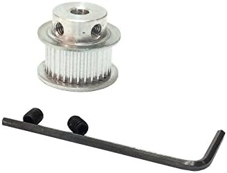 BEMONOC Pack of 1pcs 2GT Timing Pulleys 30 Teeth 5mm 8mm Bore for 2GT Timing Belt Width 9mm for 3D Printer Parts