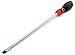 Performance Tool W30983 Black & Red Slotted Screwdriver, 3/8