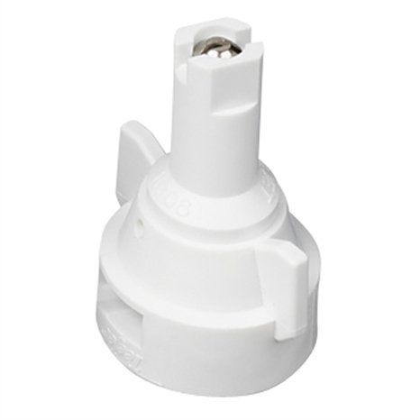 TeeJet AIC11008-VS Air Induction Flat Spray Nozzle w/Quick Cap (Pack of 6) - 110 - Visiflo - White - 0.8 GPM