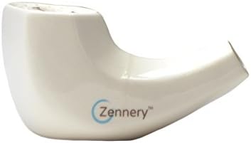 Zennery Himalayan Salt Ceramic Pipe Shaped Inhaler