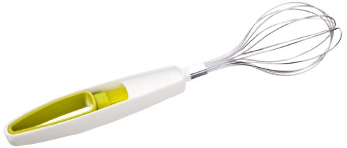 Tomorrow's Kitchen  Plus Tools Whisk And Brush, White/Green