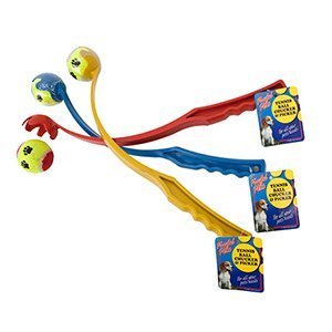 PMS DELUXE QUALITY TENNIS BALL CHUCKER & PICKER 50CM 3ASSTD