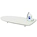 Smart Design Compact Tabletop Ironing Board w/Cotton Cover & Foldable Legs - Foam Padding Design - for Clothing, Laundry, Garments - Home Organization (30 x 12 Inch) [White]