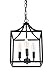 Umeway Houzlamod Marden 3-Light Chandelier, Industrial Style Lighting for Entryway,Hallway and
