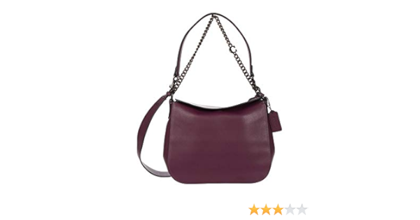 coach signature chain hobo bolsa