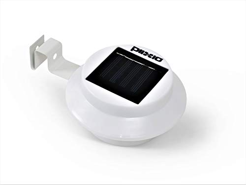 Plixio Solar Powered Waterproof LED Gutter Mounted Pathway Garden Light - Energy Efficient (One Pack) (Certified Refurbished) - Thumbnail 5