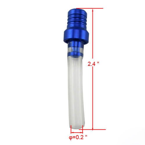 Blue Gas Cap Tank Fuel Breather Vent Value Hose For DireT Bike Parts XR/CRF(Pack of 2 )
