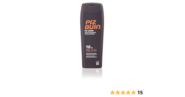 piz buin moisturising sun lotion