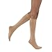 JOBST Opaque SoftFit 15-20 mmHg Closed Toe Knee High Compression Stocking, Natural, Medium (1 Pair)