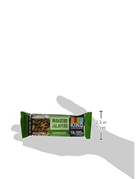 Kind Sweet and Spicy Bars, jalapeno tostado, sin gluten, 0.35 oz de proteína vegetal, 1,6oz, 12 unidades