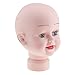 Jili Online Durable Lovely Plastic Children Mannequin Child Kid Baby Manikin Head Hair Wig Hat Stand Display Tool