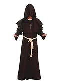 GOLDSTITCH Friar Medieval Hooded Monk Renaissance