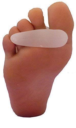 SturdyFoot Toe Cushions - Medical Gel Toe Cushioning Device - White - 6.5cm - 0.09lbs - Hammer/Mallet Toes