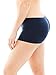 Caramel Cantina 6 Pack Nylon Spandex Plus Hipster Boy Short Panties (1X, Winter)