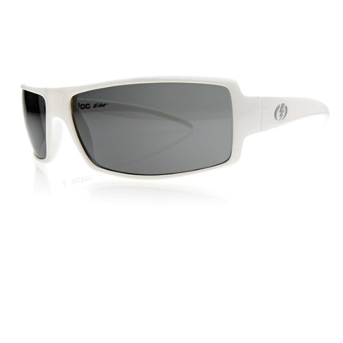 Electric EC/DC Sunglasses Gloss White/Grey, One Size Sunglasses For You