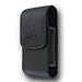 Premium Vertical Leather Pouch Case with Belt Clip for Samsung Alias 2 II Two SCH-U750