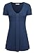 Helloacc Womans Tunic Tops Pleated Front Short Sleeve Summer Casual Comfy Shirts