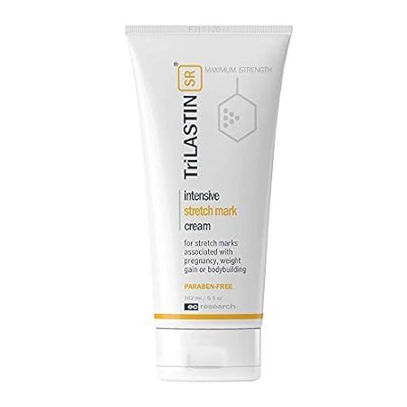 Amazon Com Trilastin Sr Maximum Strength Stretch Mark Cream Unscented 5 5 Fl Oz Hypoallergenic Paraben Free Formula Maternity Skin Care Products Beauty
