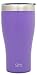Simple Modern 22oz Slim Cruiser Tumblers - Vacuum Insulated Travel Mugs Arctic Vessel - 22 ounce Double Wall Purple 18/8 Stainless Steel - Lilac