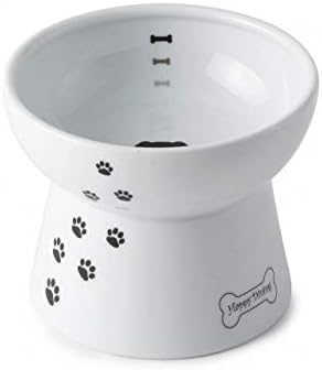 Necoichi Raised Dog Food Bowl, for Small Size Dog
