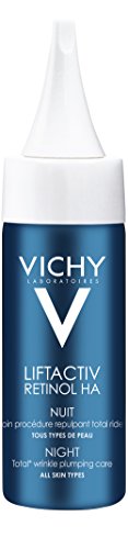 Vichy LiftActiv Retinol HA Night Wrinkle Plumping Care Retinol Night Cream with Hyaluronic Acid, 1.01 Fl. Oz.
