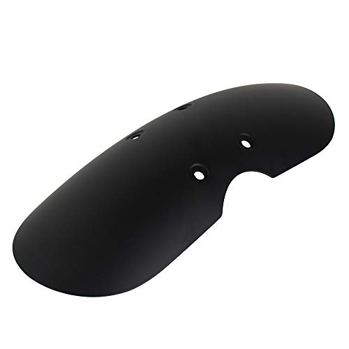 Nawenson Cafe Racer Short Front Fender Motorcycle Mudgaurd Mudflap Cover Guard for Air Cooled Bonneville / T100 / Scrambler/Thruxton 900 2001-2016 (Matte Black)