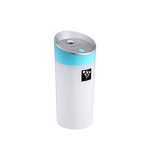 AkoMatial 300ML Air Purifier Fresher Mist Aroma Diffuser Auto USB Mini Humidifier Accessory for Home Car Blue
