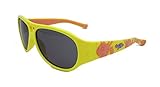 Coolsome Polarized Boys Girls Sunglasses Kids Aviator Sunglasses Rubber Unbreakable/Bendable (Yellow)