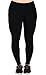 Popular Womens Plus Size Leggings - Cotton Full Length Womens Leggings Plus Size. Gym, Workout, Or Yoga. Black 3X