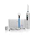 Water Flosser with 3 Attachment Tips for Travel, Oral Irrigator for Braces and Pulsating Floss with a Water Cup Reservoir and Tongue Cleaner - JP50 Travel - Jetpik