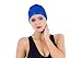 Premium Silicone Swim Cap for Long Hair + Nose Clip
