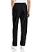 Landau Essentials Relaxed Fit 2-Pocket Elastic Scrub Pants for Women 8327 Black