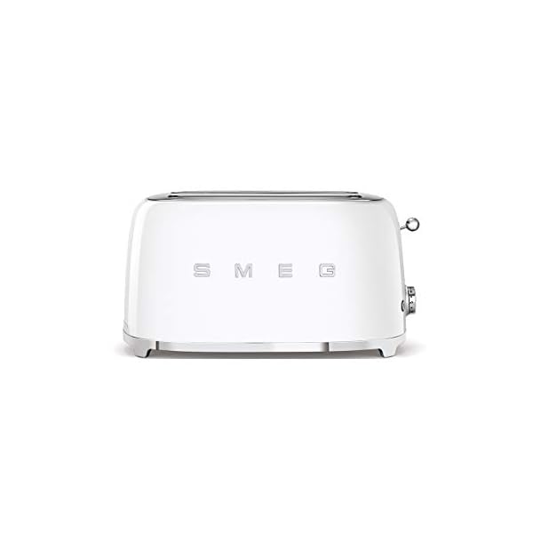 Tostadora SMEG 4 Rebanadas 220 Volt - TSF02WHEU | Blanco