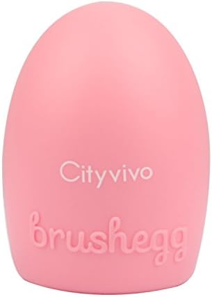 Cityvivo Cosmetic Makeup Brush Finger Glove Silicone Scrubber Board Hand Cleaning Tools