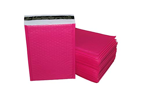 250#0 Pink Poly 6x10 Bubble Mailers Envelopes Bags Dvd Cd Bag - Thumbnail 2