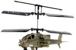 Syma S109G Apache AH-64 3 Channel Mini Indoor Helicopter