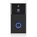 Gosund Video Doorbell Wi-Fi Enabled Doorbell Camera 720P HD Home Security Camera with Two-Way Talk & Video, Infrared Night Vision, PIR Motion Detection Wireless Doorbell for IOS and Android