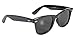 Pacific Coast Blues Brothers Glasses (Black Frame/Smoke Lens)