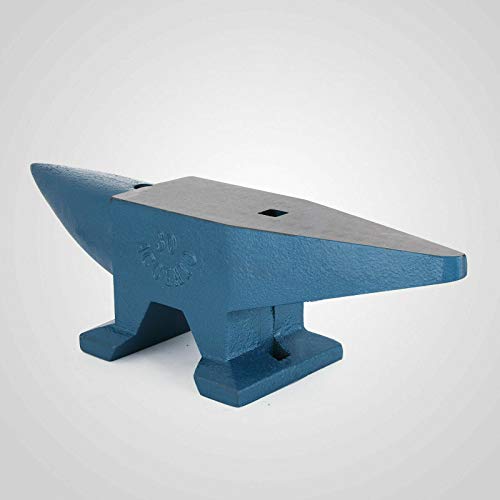 9TRADING 66 LBS Round Horn Anvil Solid Blacksmith Forged Steel Metal Work Heat Treated - Thumbnail 5