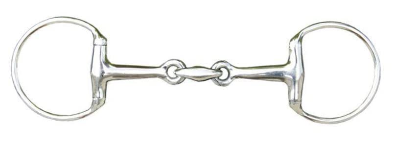 HKM Eggbutt Bit 9883 Grey 55/115 Width