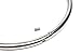Eternity Style Slave Collar Day Collar Lockable Neck Restraint Bondage High Quality Stainless Steel Necklace - (14 inch / 35.6 cm, Silver Stainless Steel)