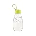 emoi BPA Free Water Bottle, 16oz/480ml Cute Water Bottle with Carrying Strap, Ideal for Kids Boys Girls Students Women Healthy Hydration-Green