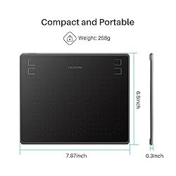 HUION HS64 Digital Drawing Tablet with Battery-Free
