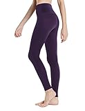 TSLA Women's Thermal Yoga Pants, High Waist Warm