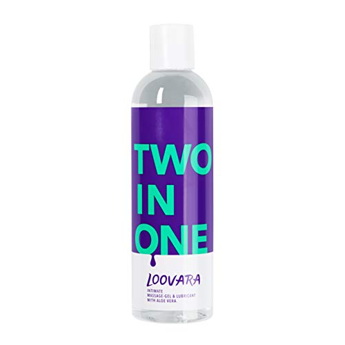 Gel-Massaggio-e-Lubrificante-Sessuale-a-Base-Acqua-con-Aloe-Vera-Per-Sesso-Anale-Vaginale-Orale-Commestibile-Insapore-x-Donna-e-Uomo-100-Naturale-2in1-by-Loovara-250ml