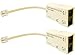 iMBAPrice® (Pack of 2) in-line DSL Splitter w/Noise Filter